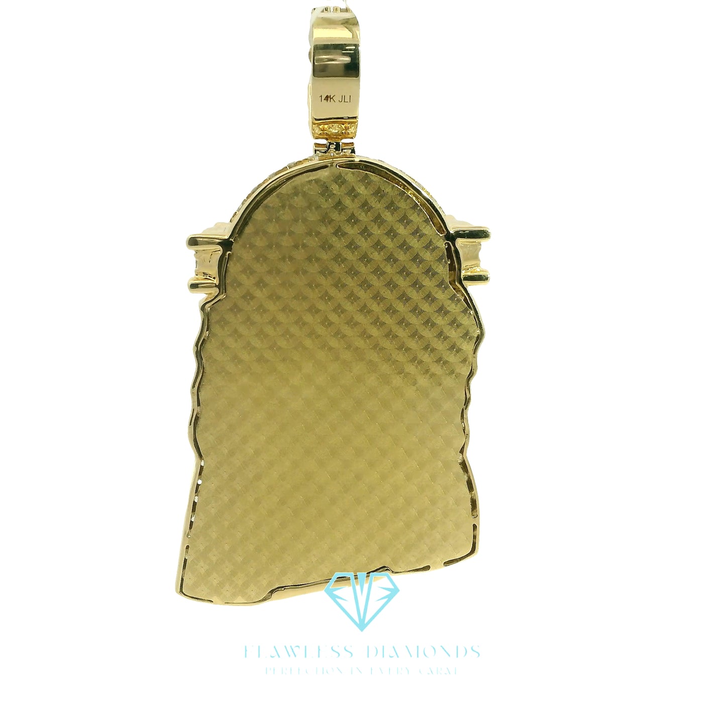 Yellow Gold Pendant with Brilliant Cut Diamonds