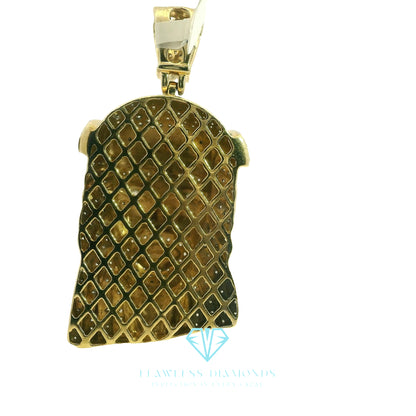 Yellow Gold Pendant with Round Brilliant Cut Diamonds