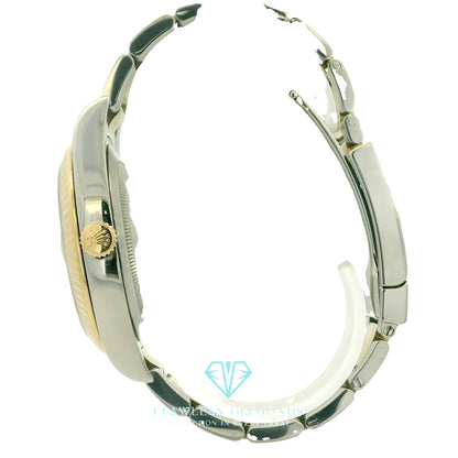 Factory Pre Owned Two-Tone 41MM Rolex With Box And Papers