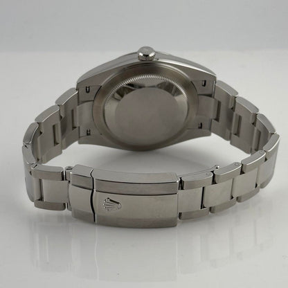 Rolex Datejust 41 Blue Roman Dial on Oyster Ref 126300 with New Style Card Green 2025