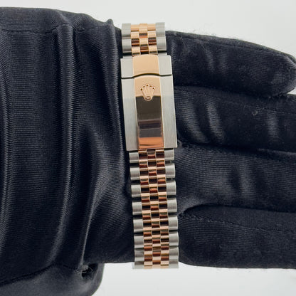 Rolex Datejust 41 Silver Fluted Motif Dial on Jubilee Ref 126301 with New Style Card Green