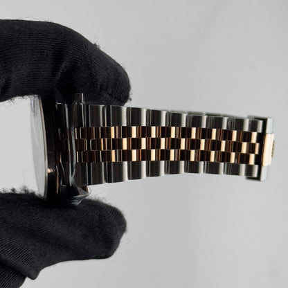 Rolex Datejust 41 Silver Fluted Motif Dial on Jubilee Ref 126301 with New Style Card Green