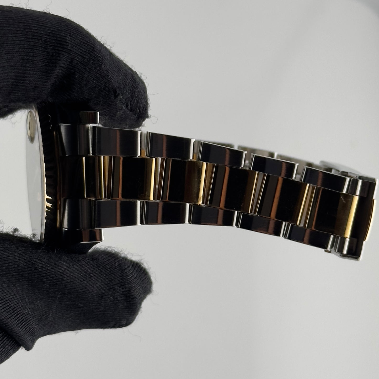 Rolex Datejust II Champagne Diamond Dial on Oyster Ref 116333 with Card Old Green