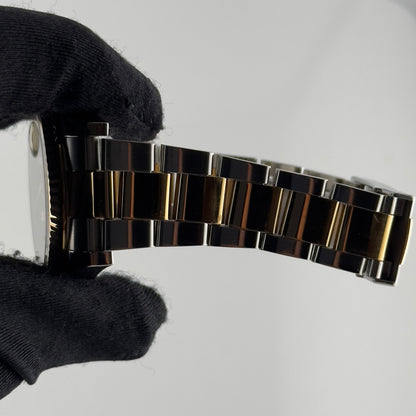 Rolex Datejust II Champagne Diamond Dial on Oyster Ref 116333 with Card Old Green