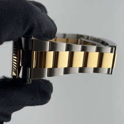 Rolex Datejust 41 Black Index Dial on Oyster Ref 126333 with New Style Card White